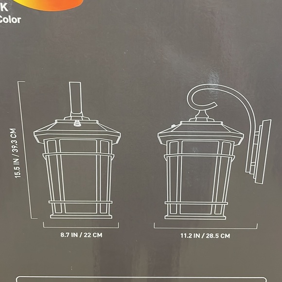 Koda Outdoor LED Wall Lantern | NEVER OPEN - Picture 10 of 12